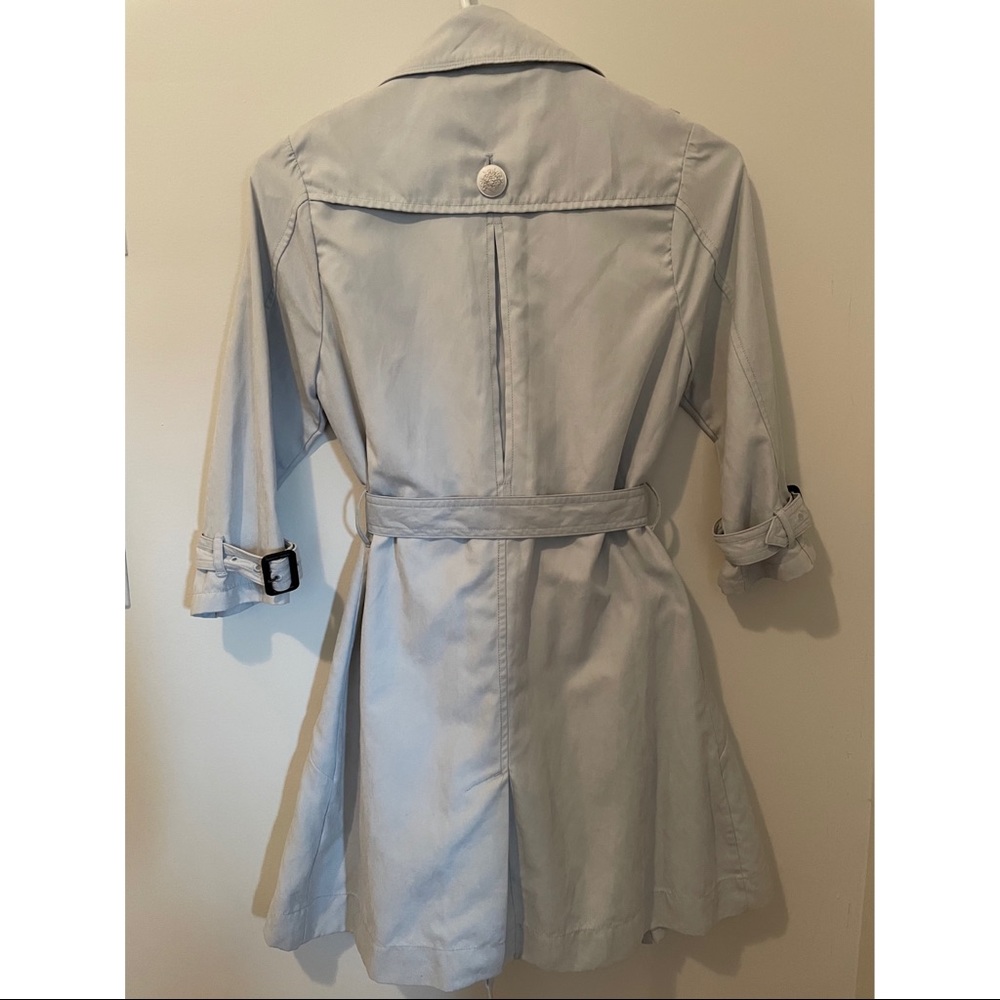 Light Blue Trench Coat - Picture 2 of 7